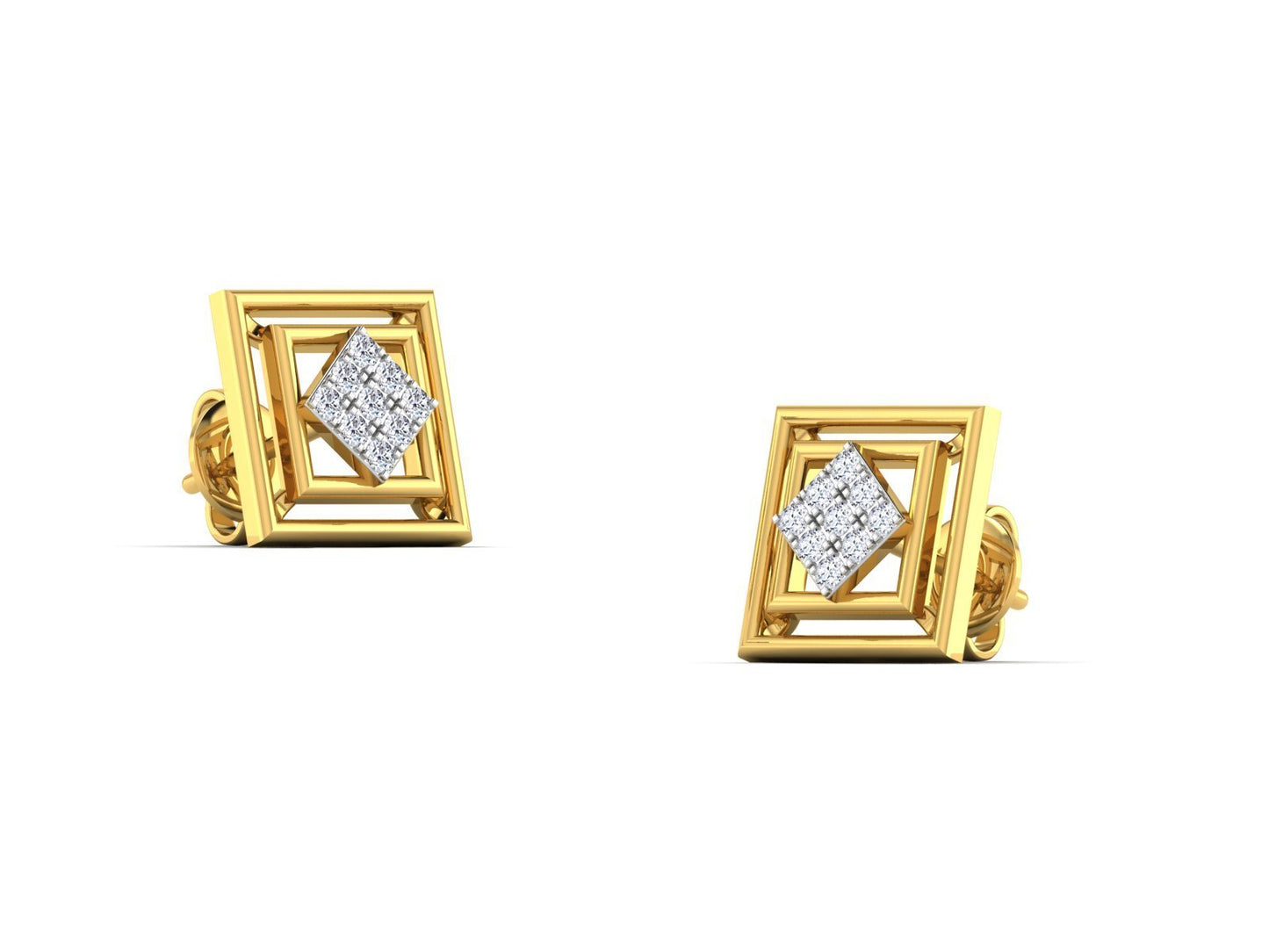 ESHANA DIAMOND EARRING - zivar.co