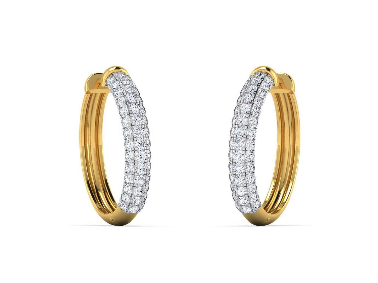 Eva Diamond Earrings - zivar.in