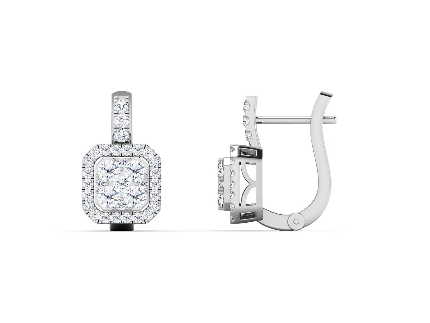 FANSHAWE Diamond Earring - zivar.in