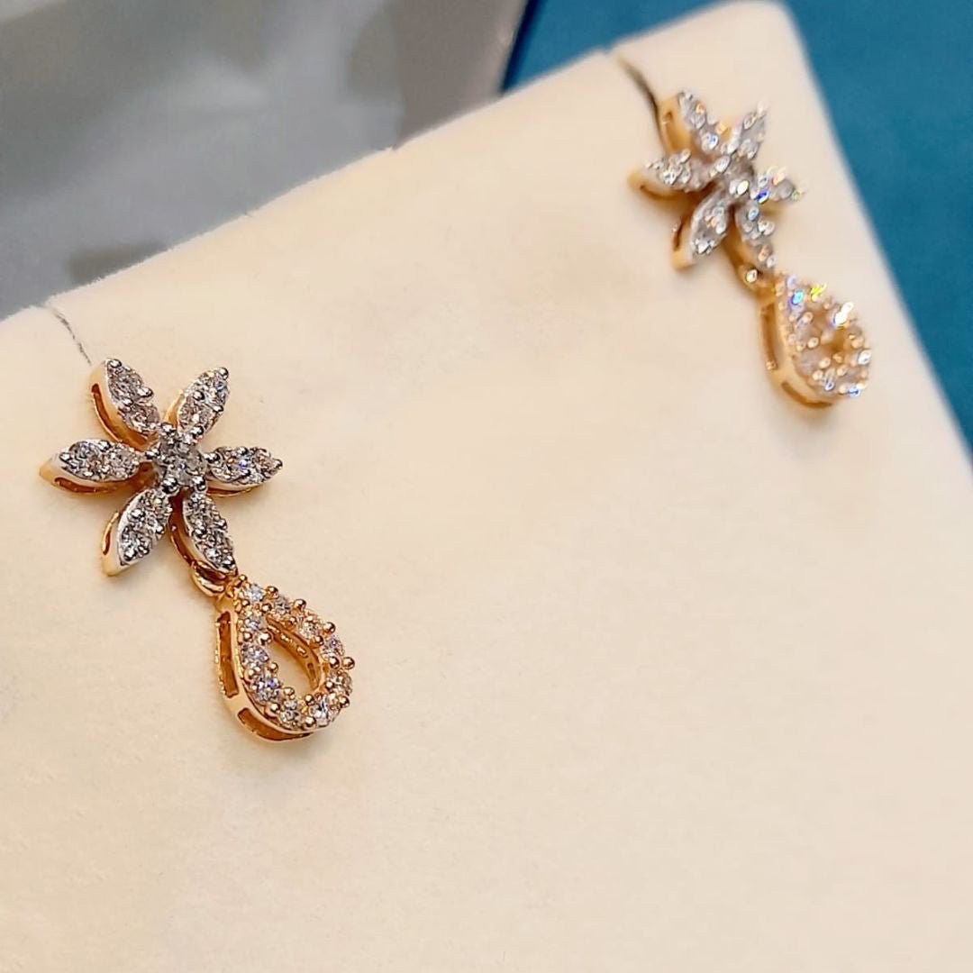 Farida Diamond Earring - zivar.in