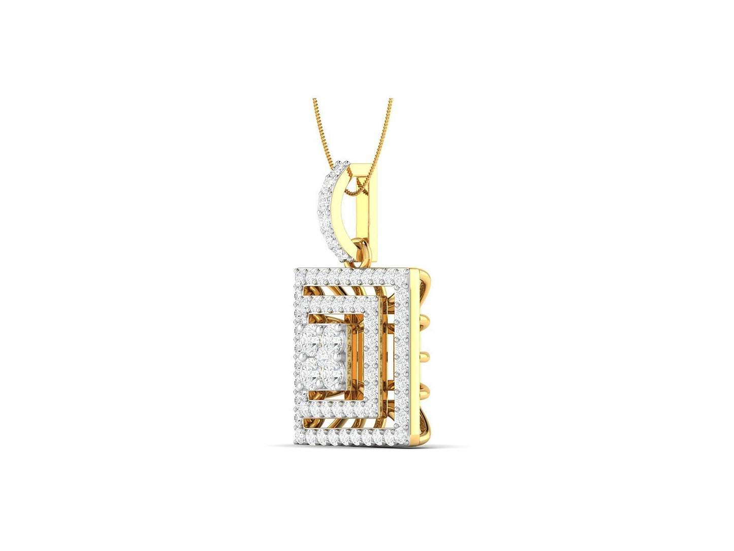 FASCINATION DIAMOND PENDANT - zivar.co
