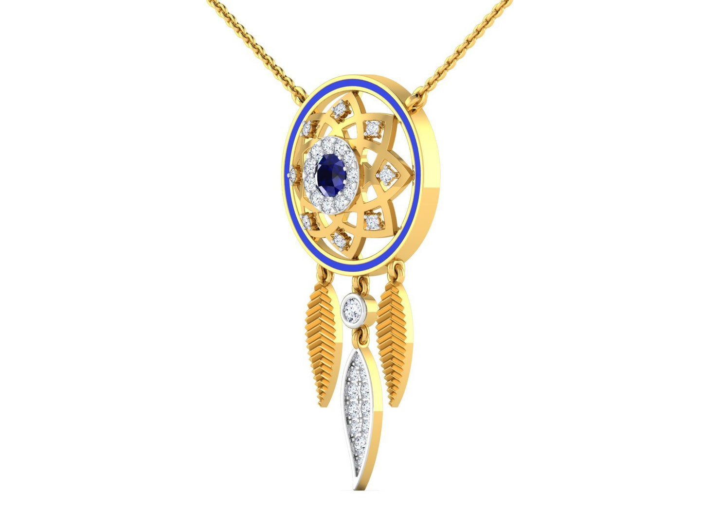 Flavia Diamond Necklace - zivar.co