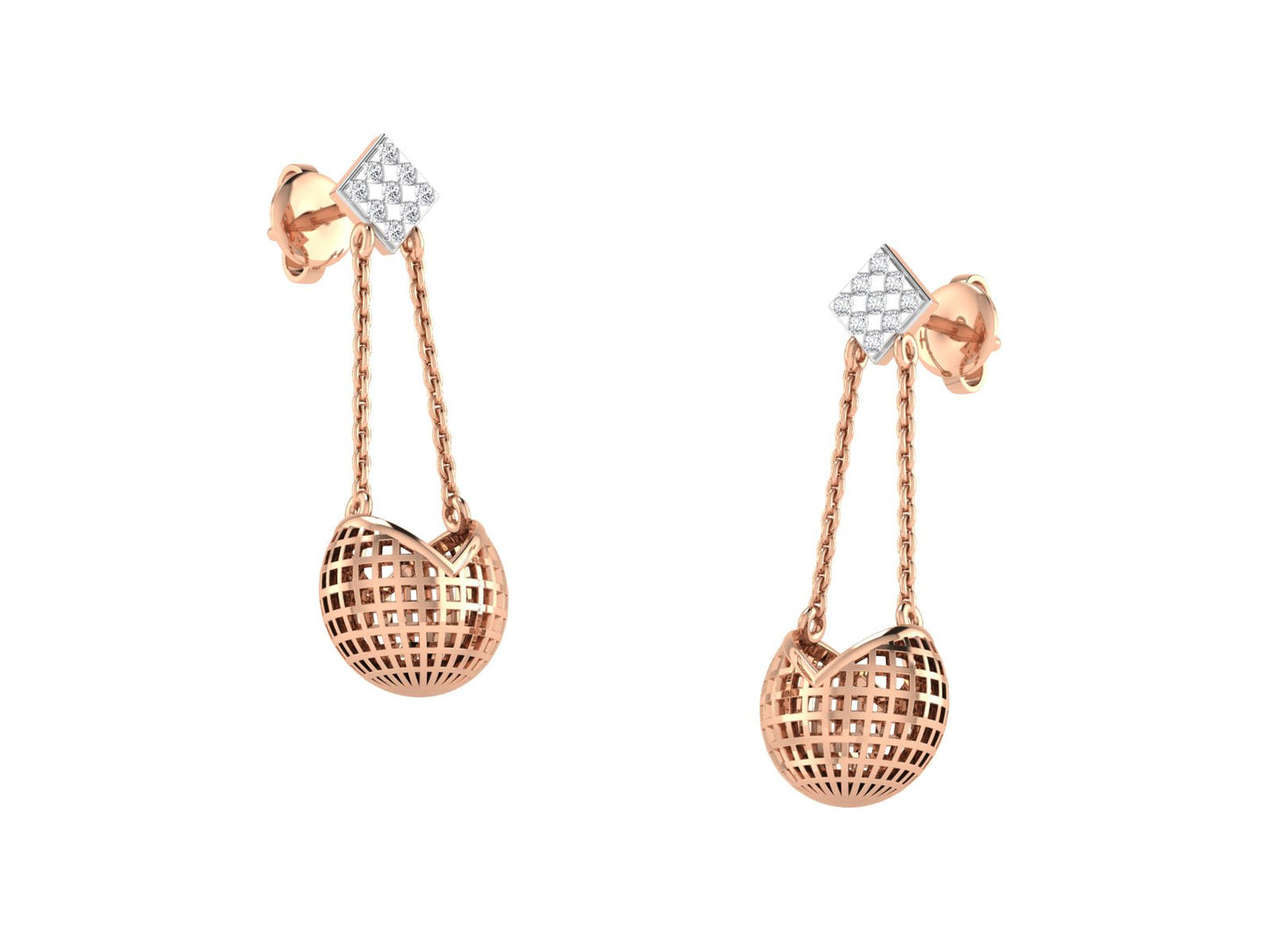 HANNA DIAMOND EARRING - zivar.in