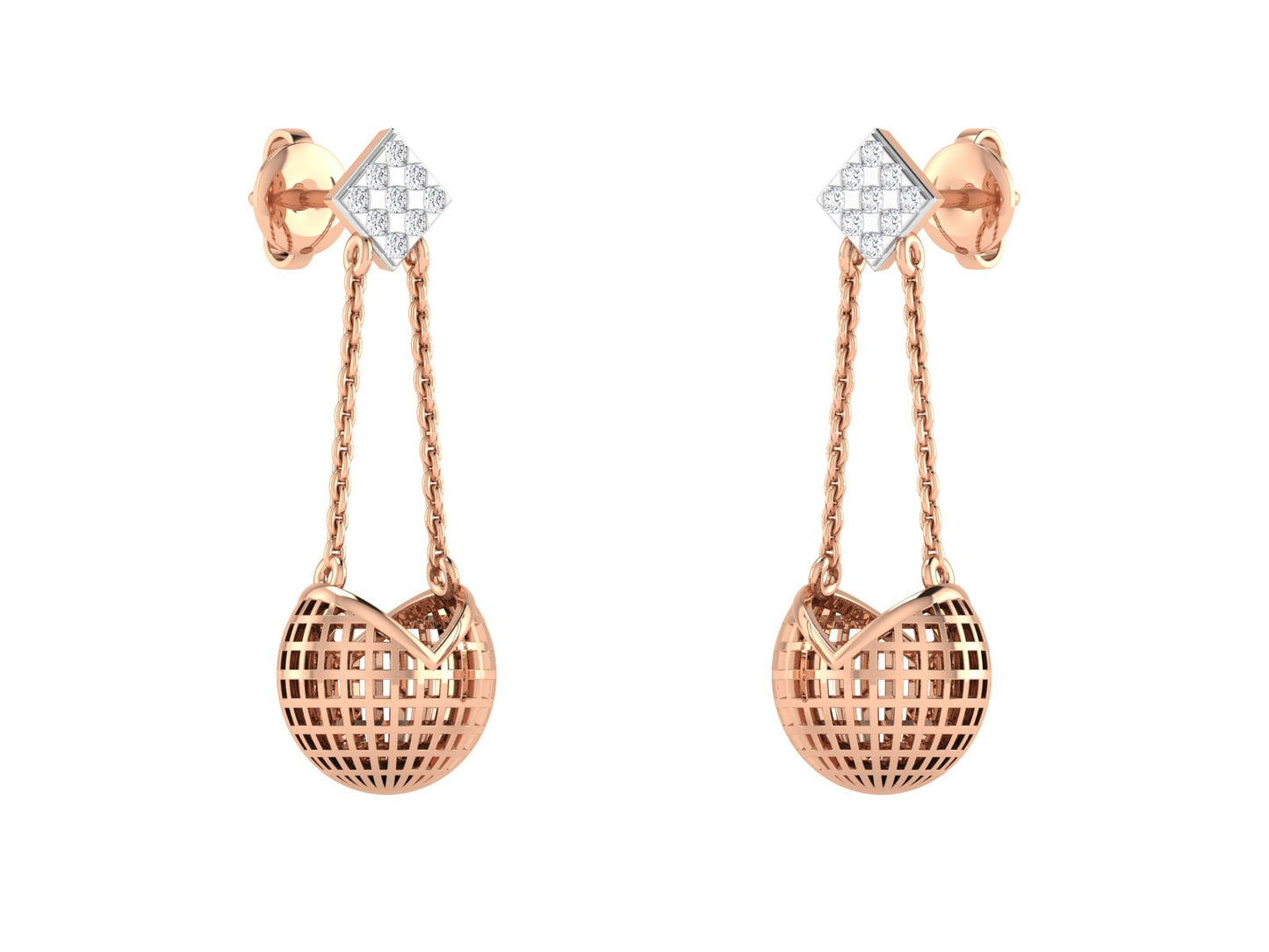 HANNA DIAMOND EARRING - zivar.in