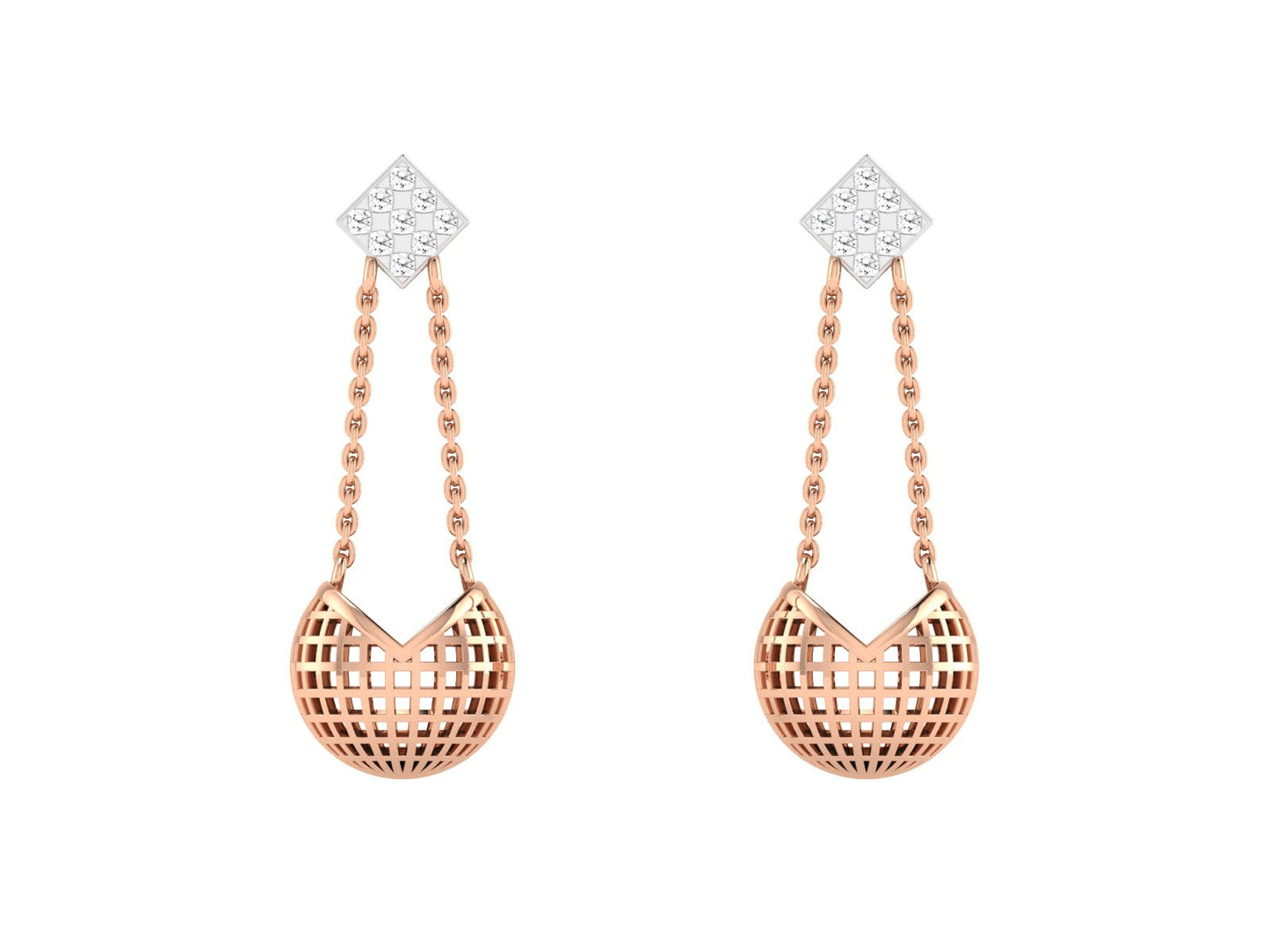 HANNA DIAMOND EARRING - zivar.in