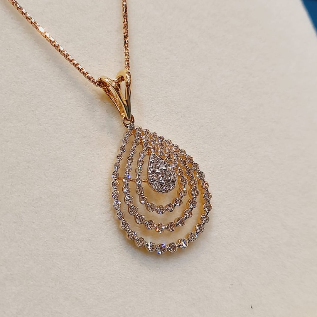 Jade Diamond Pendant - zivar.in