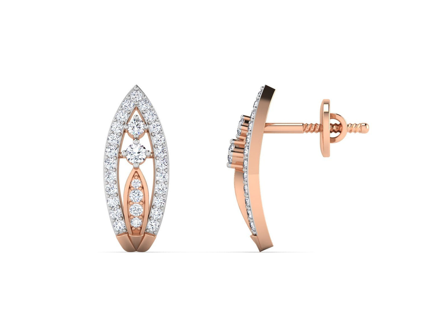 JALPA DIAMOND EARRING - zivar.in