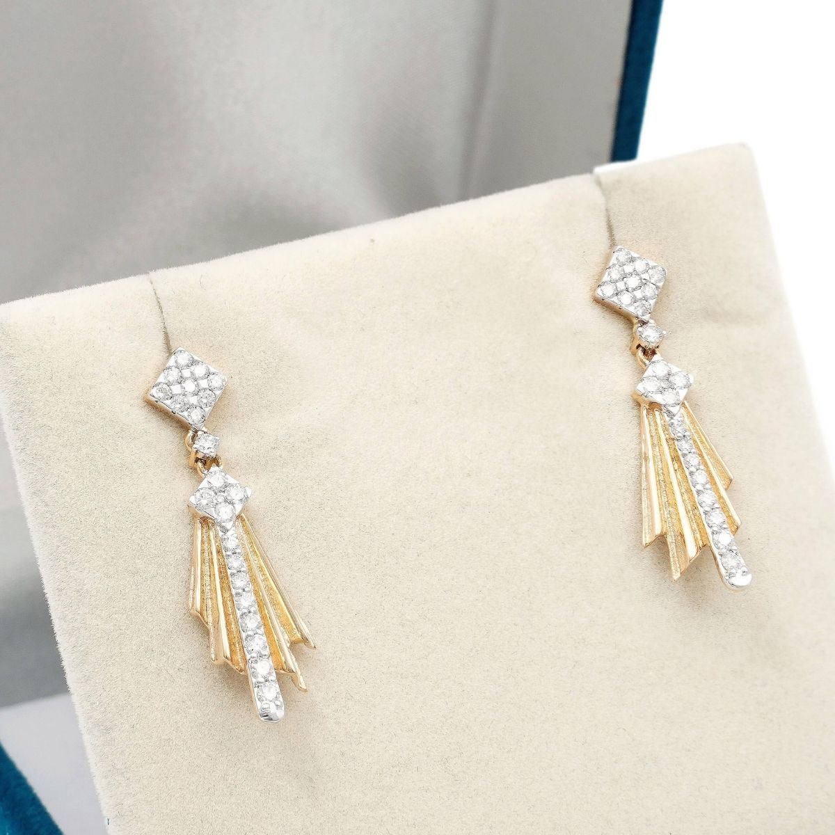JOSEPHINE DIAMOND EARRING - zivar.co