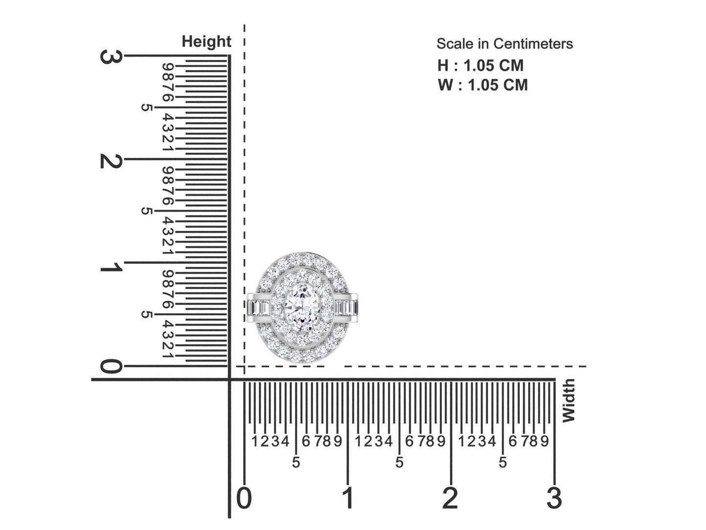 KENA DIAMOND EARRING - zivar.in