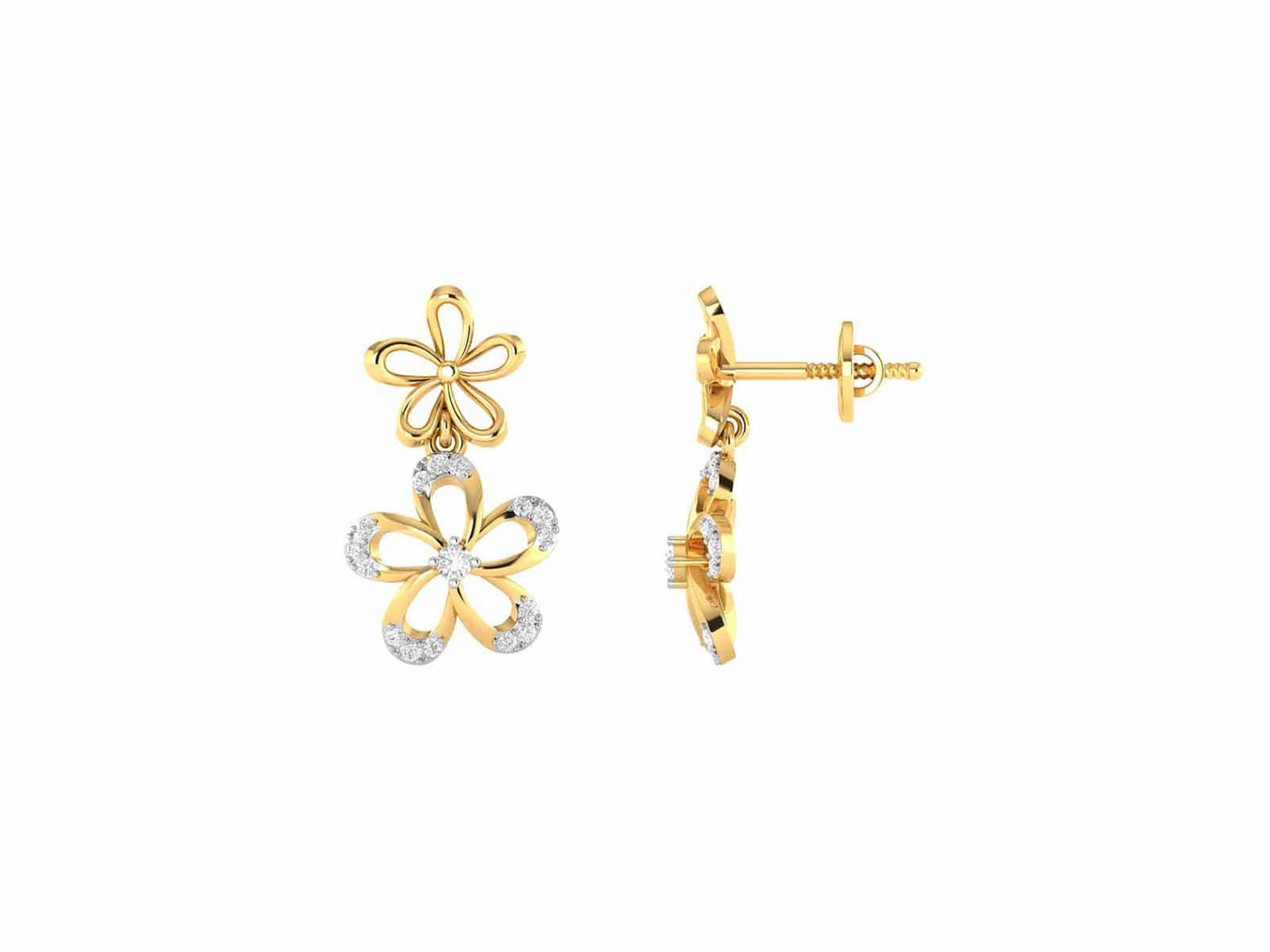 Koena Diamond Earring - zivar.in