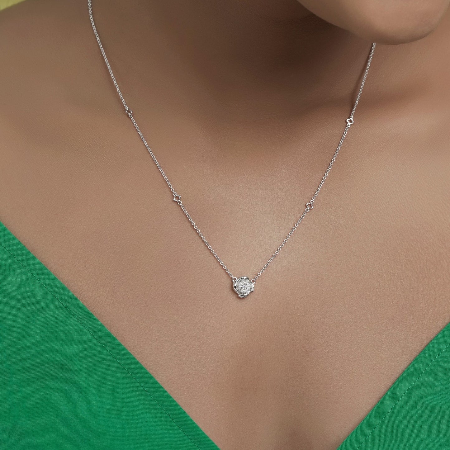 Liliane Diamond Neckpiece - zivar.co