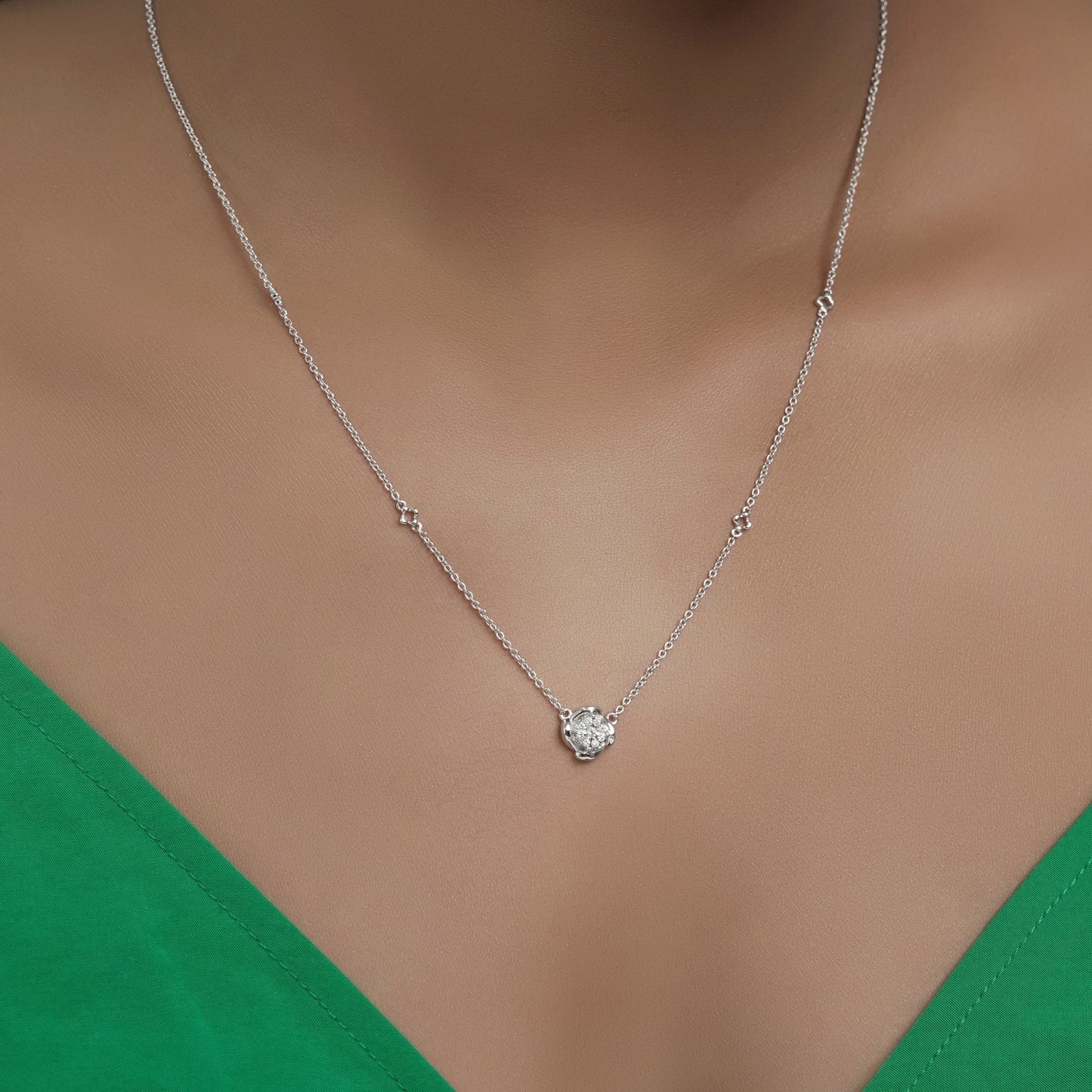 Liliane Diamond Neckpiece - zivar.co