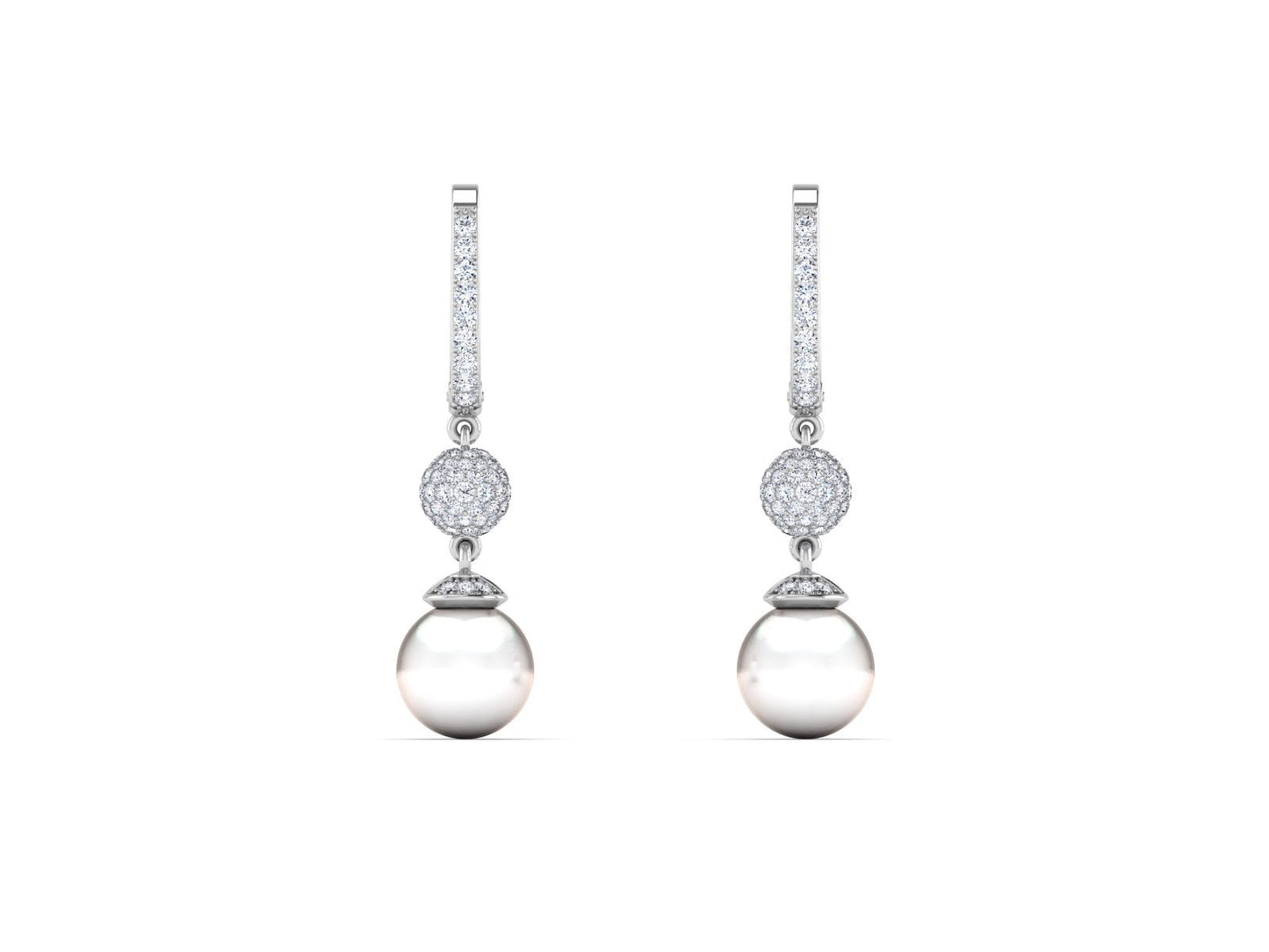 Litzy Diamond EARRINGS - zivar.in