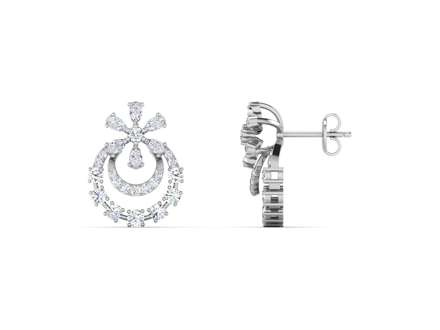LIVIA DIAMOND EARRING - zivar.in