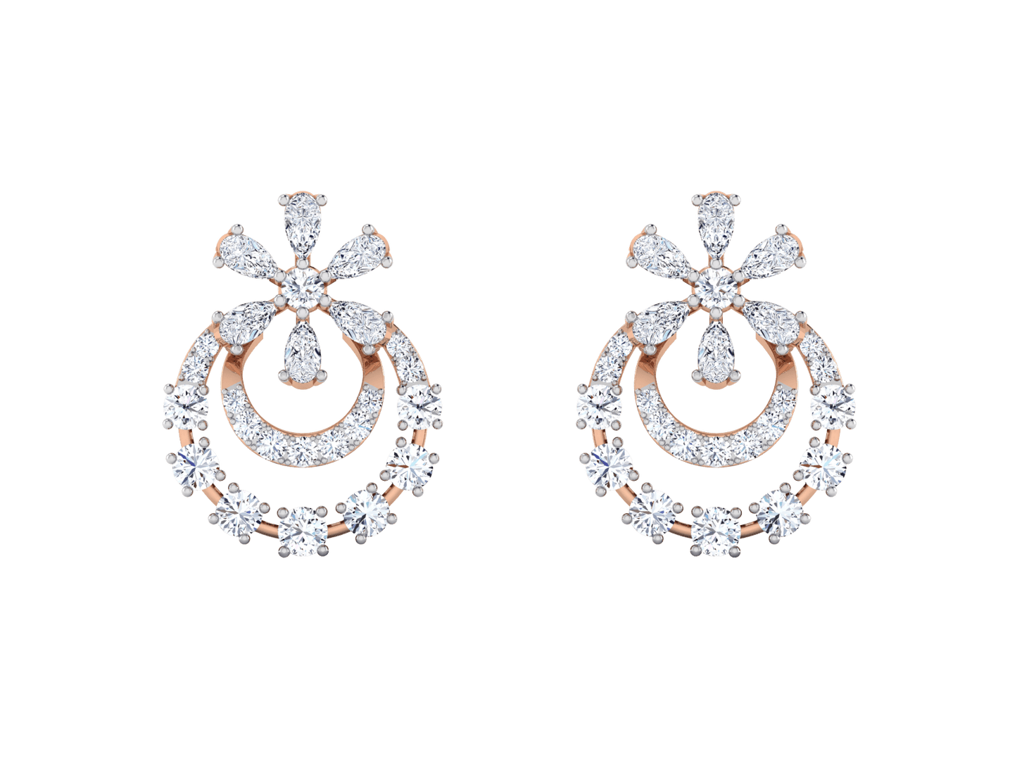 Livia Diamond Earrings - zivar.in