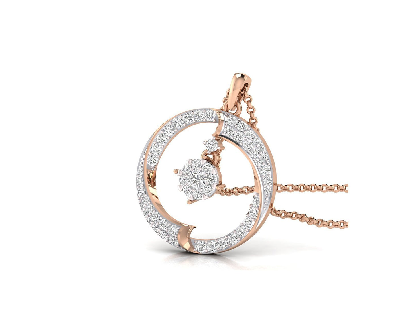 LOVE VICTIM DIAMOND PENDANT - zivar.co