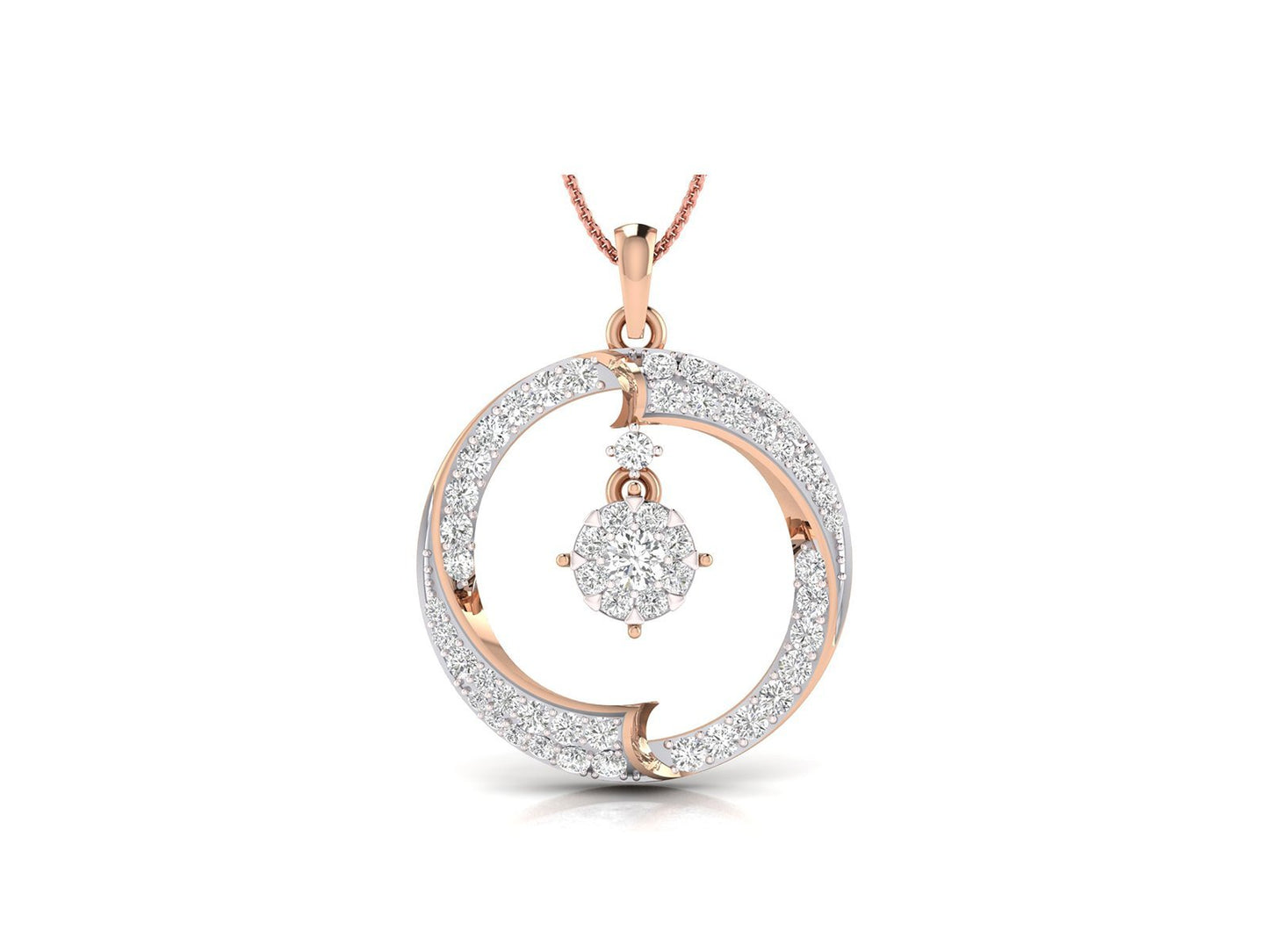 LOVE VICTIM DIAMOND PENDANT - zivar.co