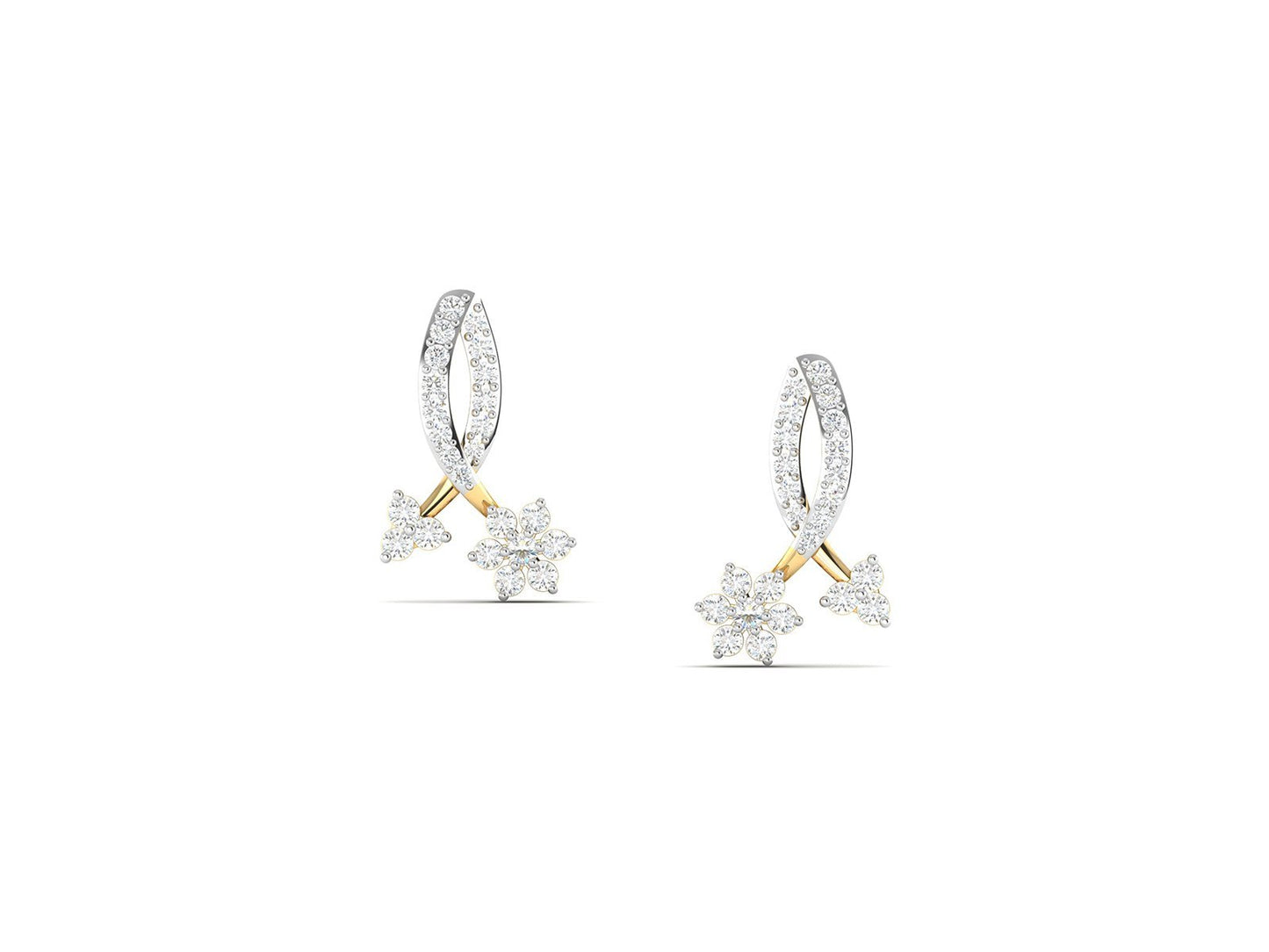 LUENA DIAMOND EARRING - zivar.co