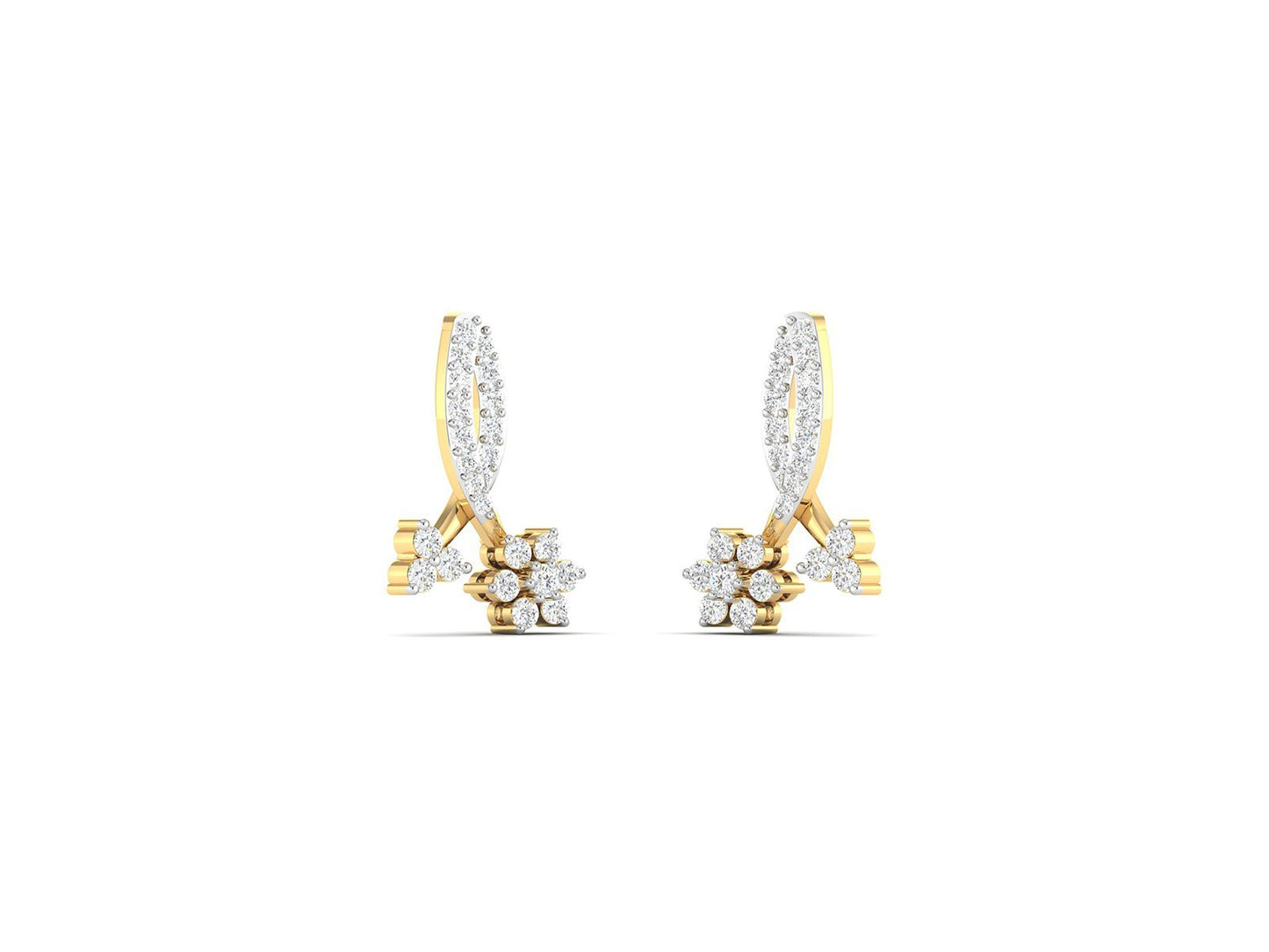 LUENA DIAMOND EARRING - zivar.co