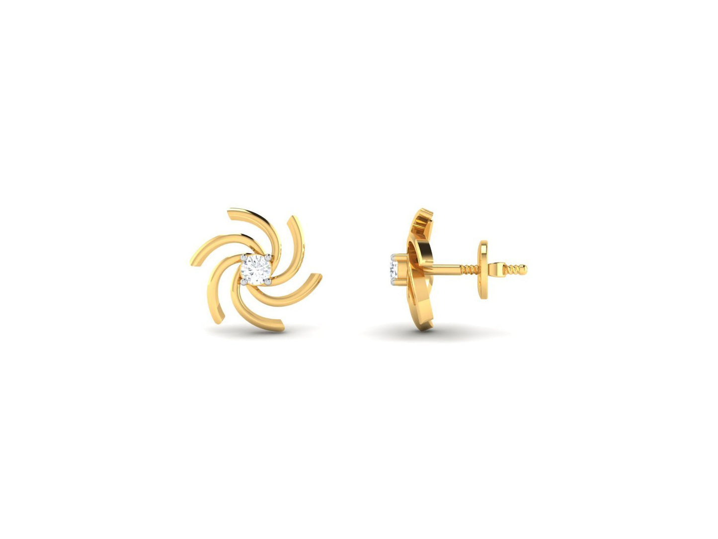 LUSTER DIAMOND EARRING - zivar.co