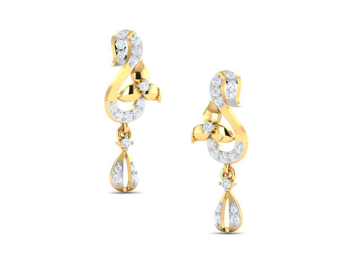 NILIMA DIAMOND EARRING - zivar.in