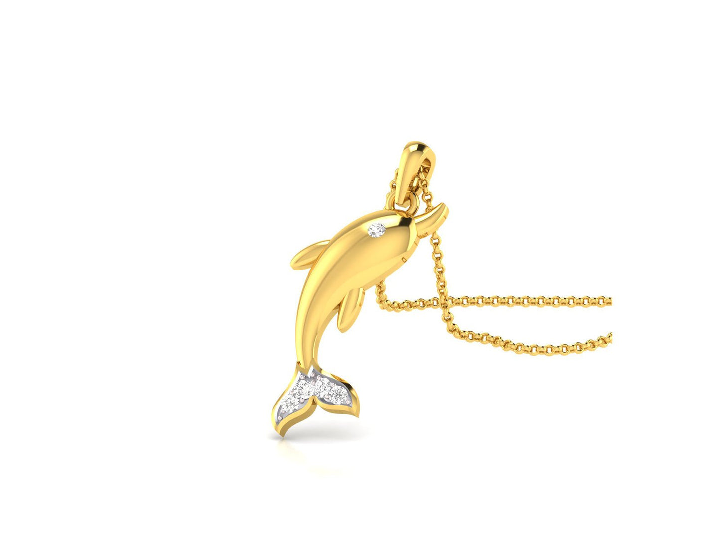 Pisces Diamond Pendant - zivar.in