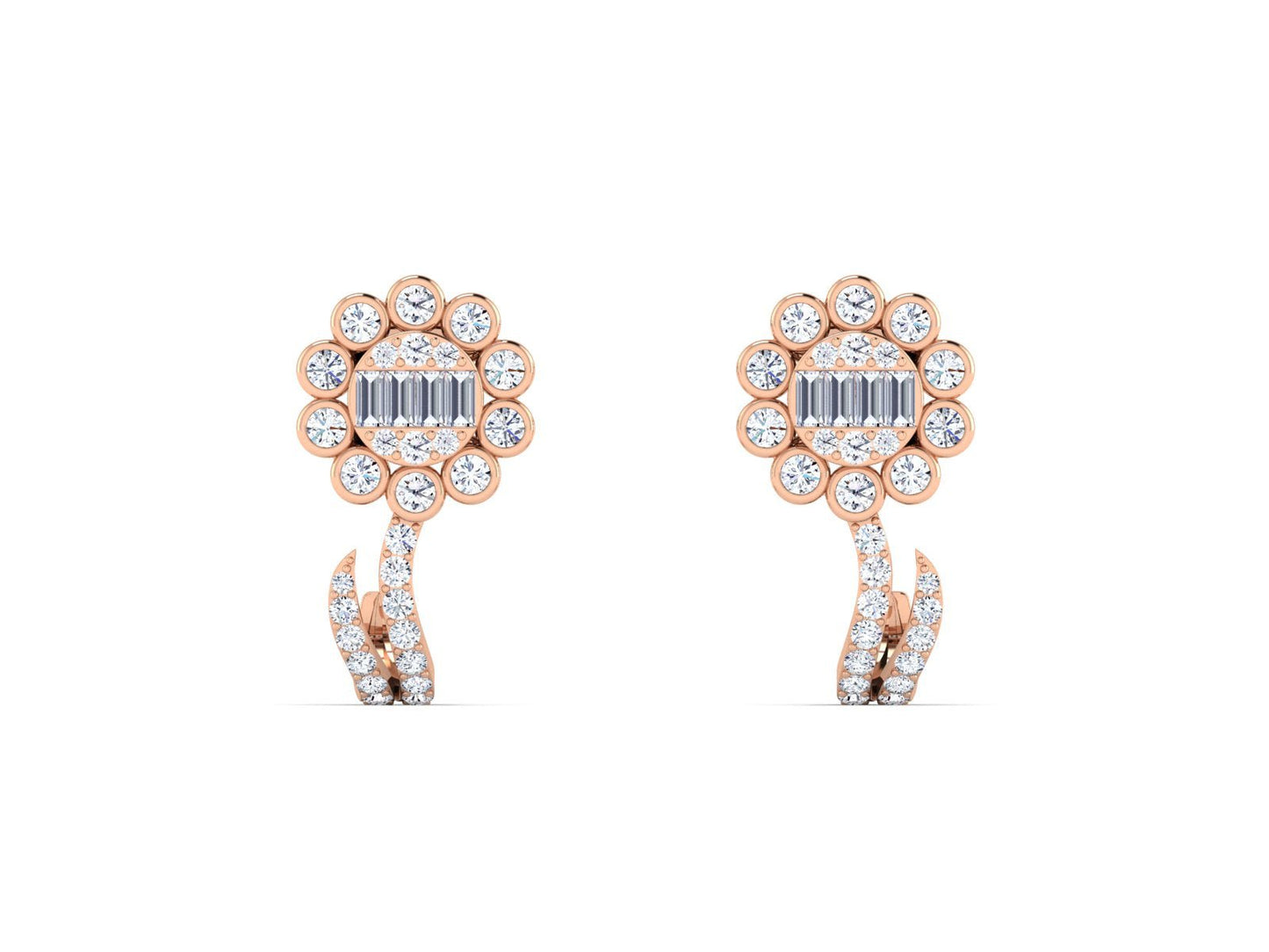 Pureza Diamond EARRINGS - zivar.in
