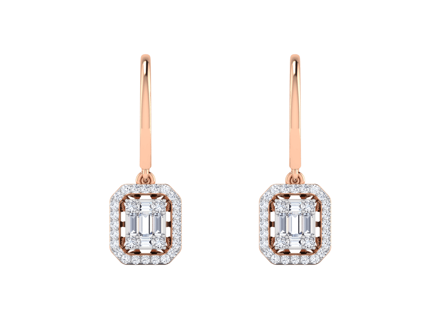 Quareel Diamond Earring - zivar.in