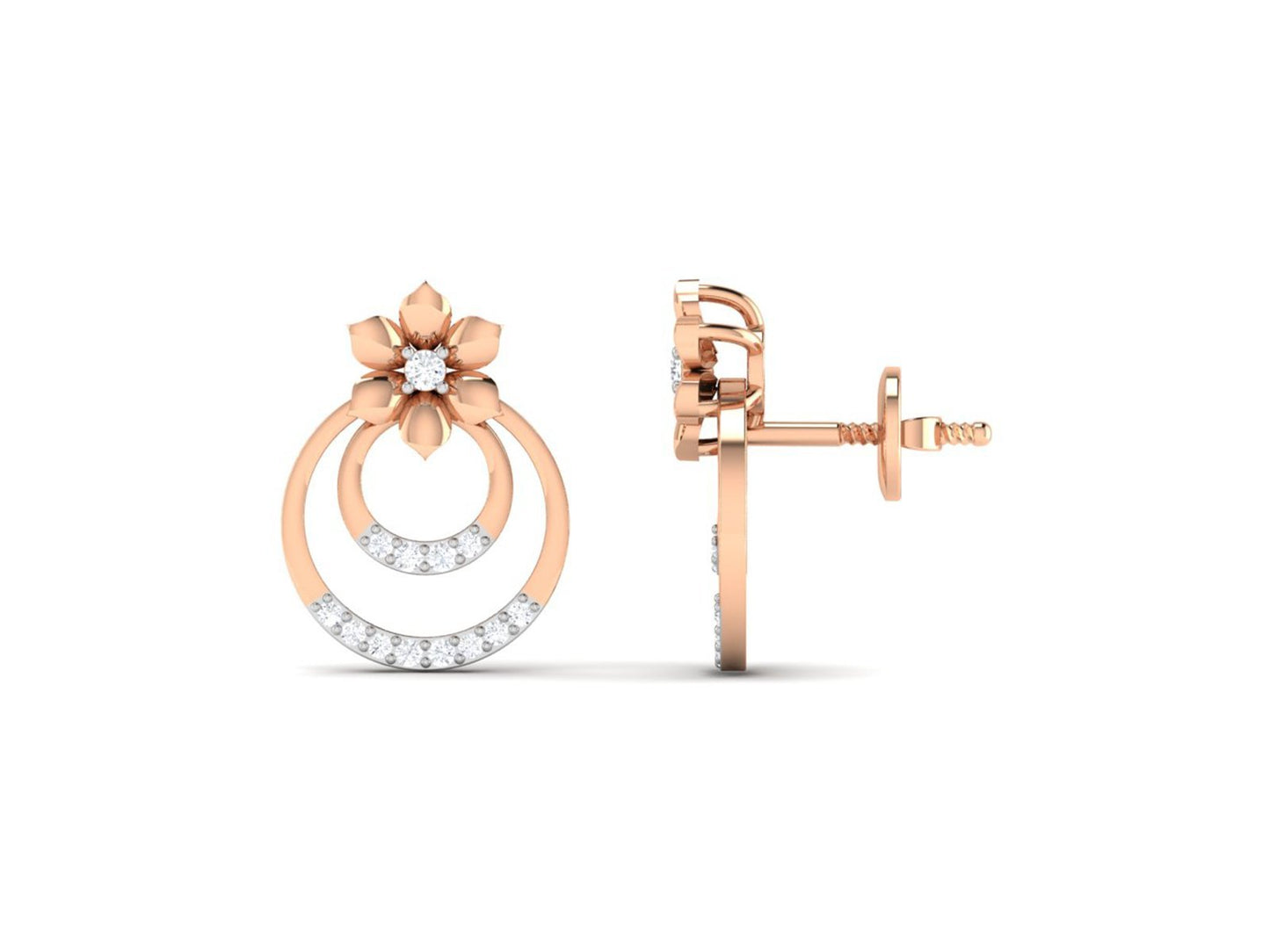 RADIANCE DIAMOND EARRING - zivar.co