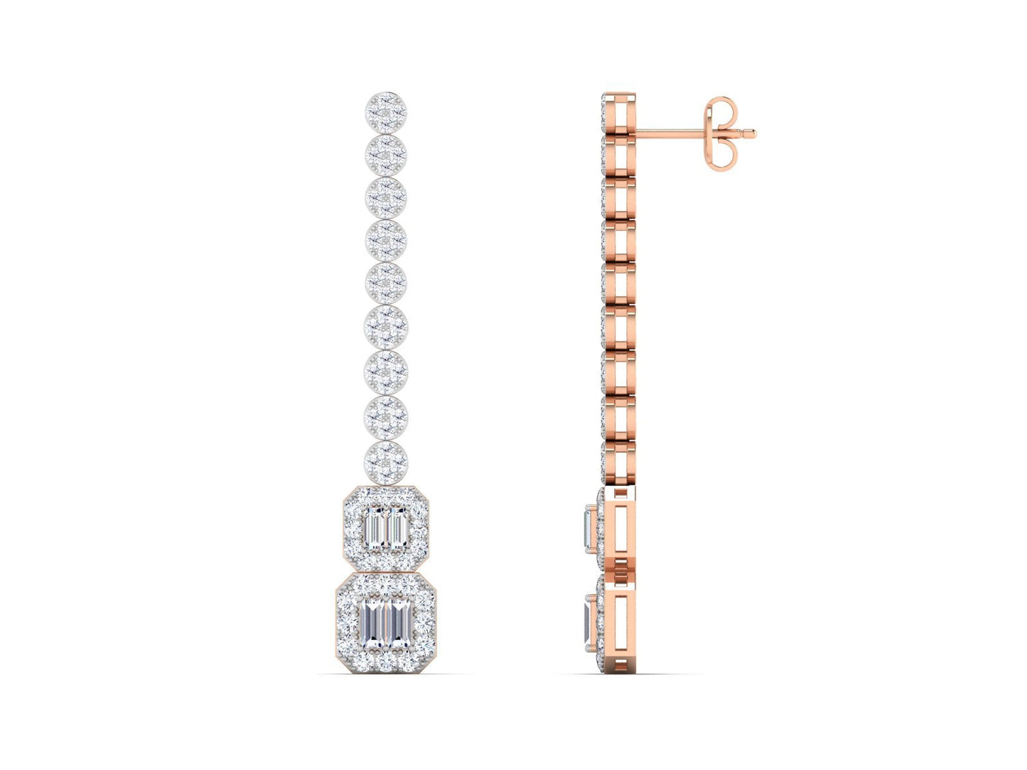 Rosalia Diamond Earrings - zivar.in