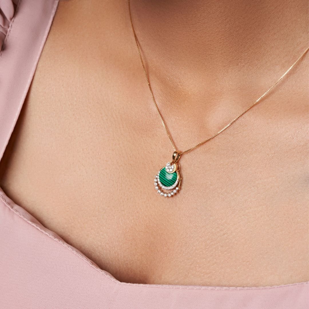 Rosaline Diamond Pendant - zivar.in