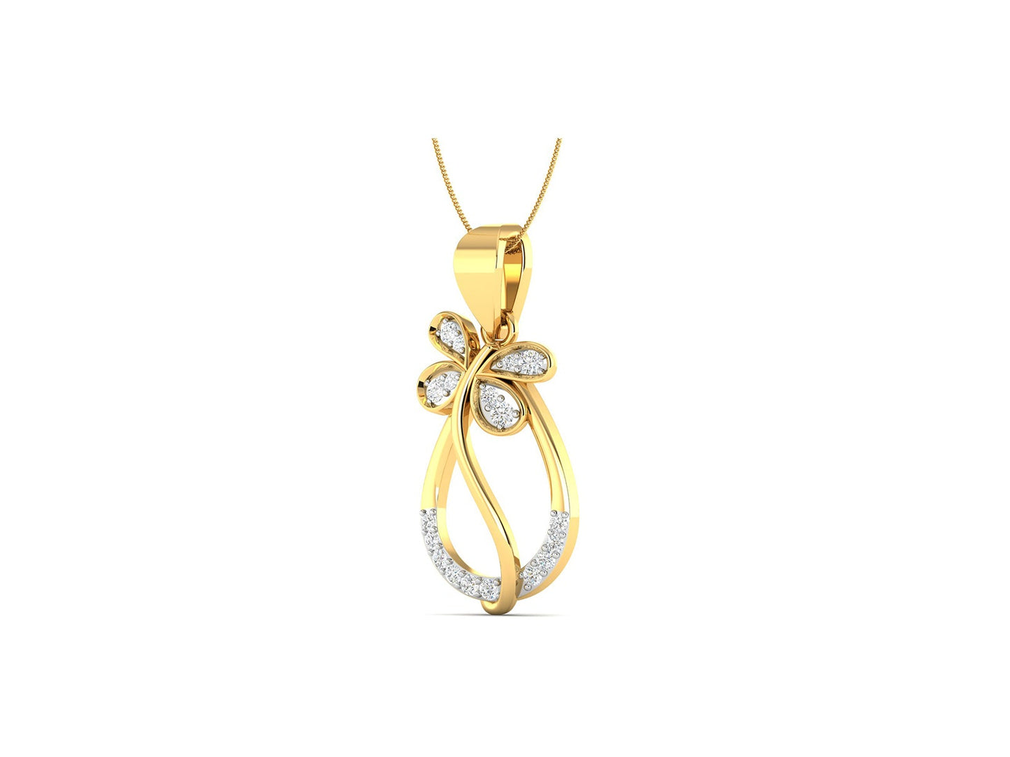 SHRENU DIAMOND PENDANT - zivar.in