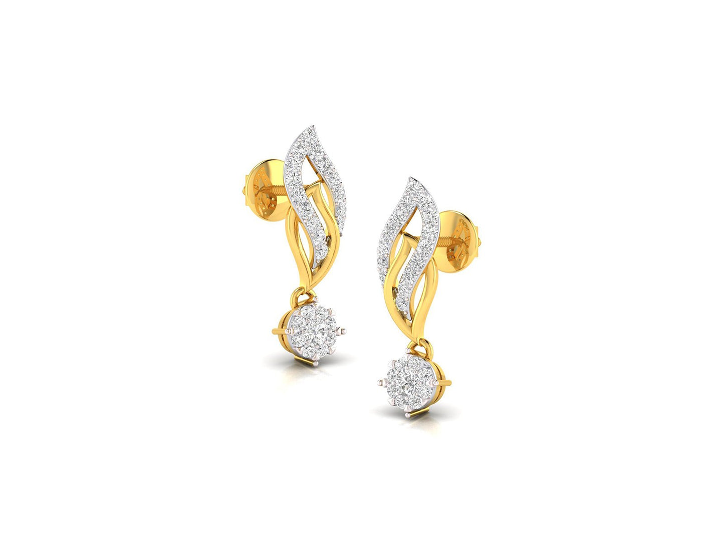 SILVANA DIAMOND EARRING - zivar.in