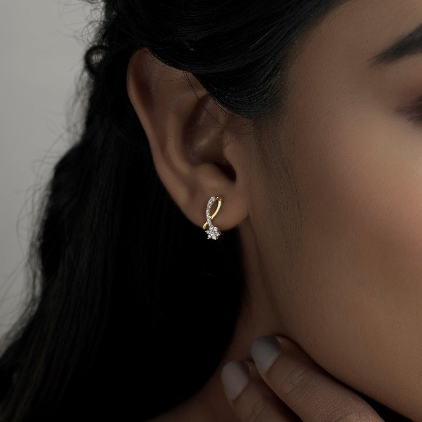 Simone Diamond Earring - zivar.co