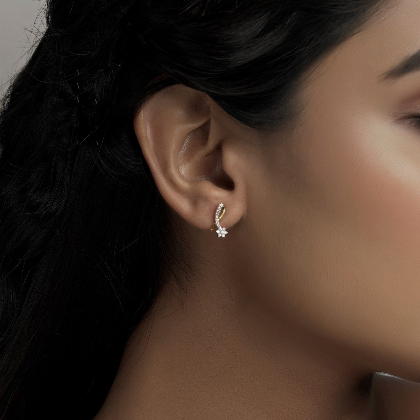 Simone Diamond Earring - zivar.co