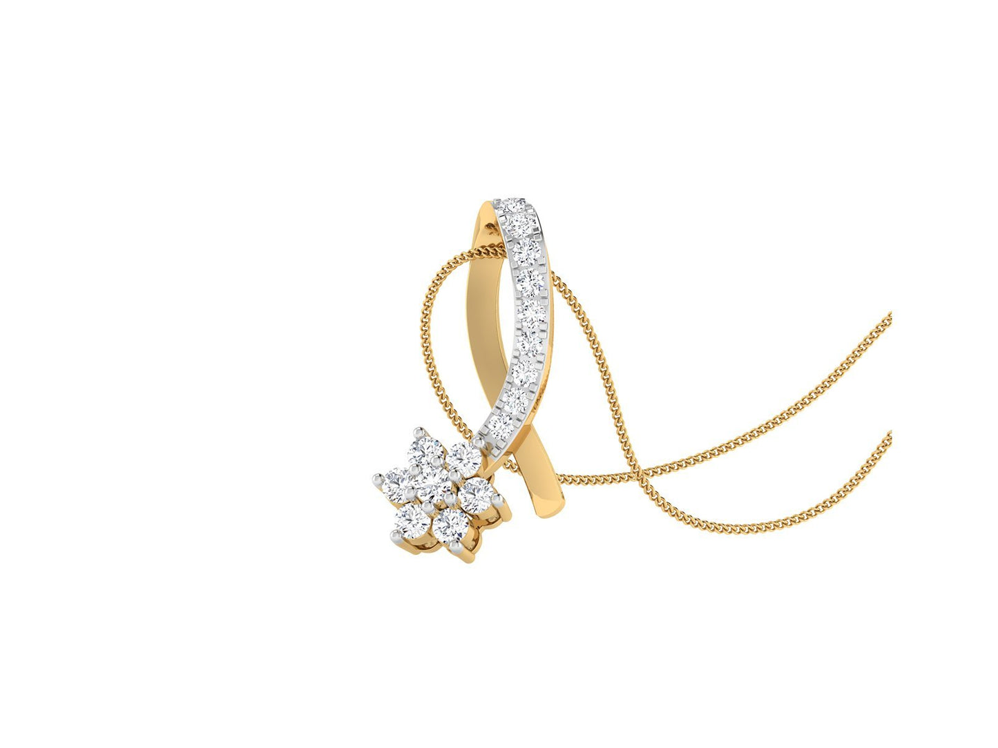 SIMONE DIAMOND PENDANT - zivar.co