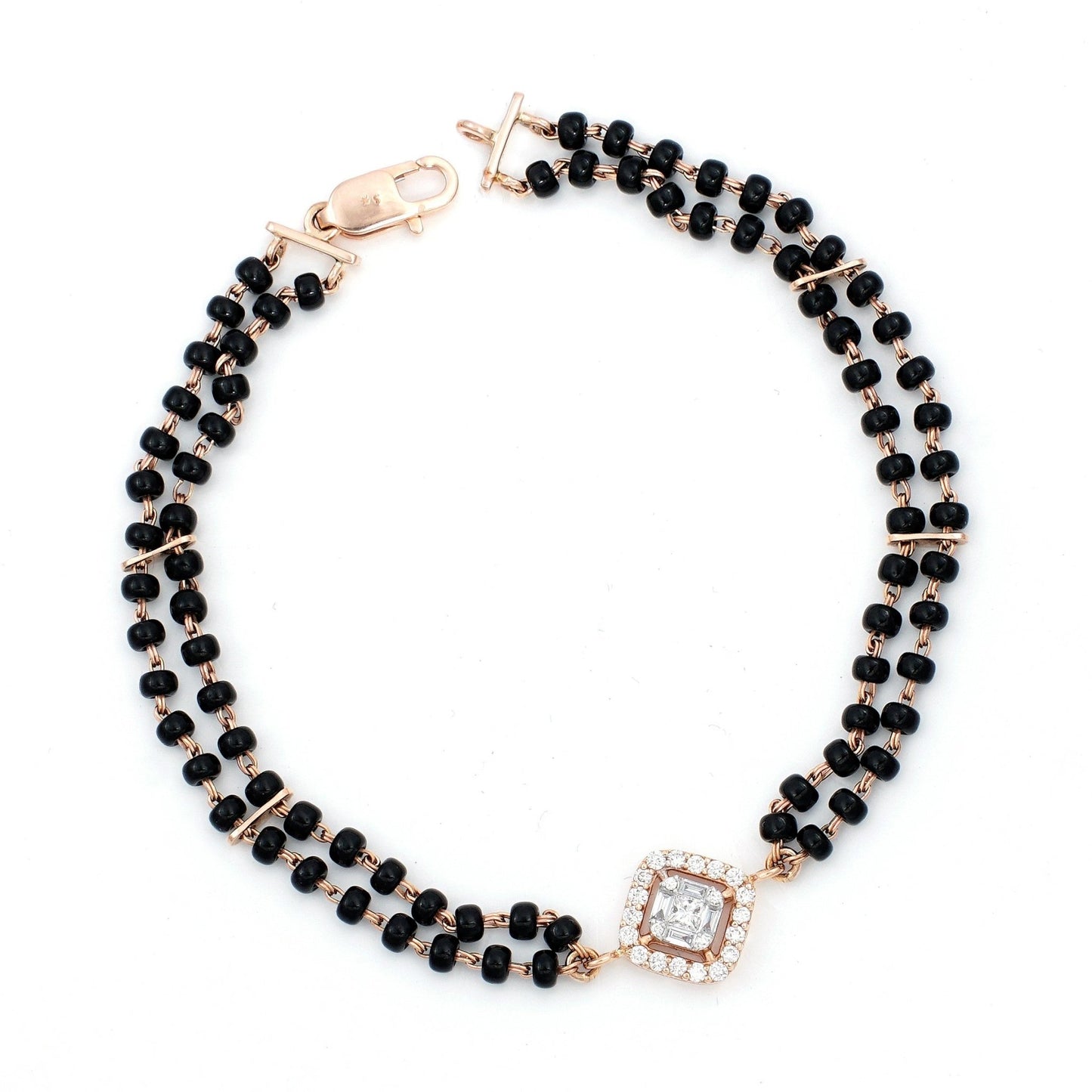 siya DIAMOND magalsutra bracelet - zivar.in