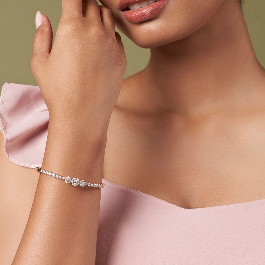 Sunrise Diamond Bracelet - zivar.in