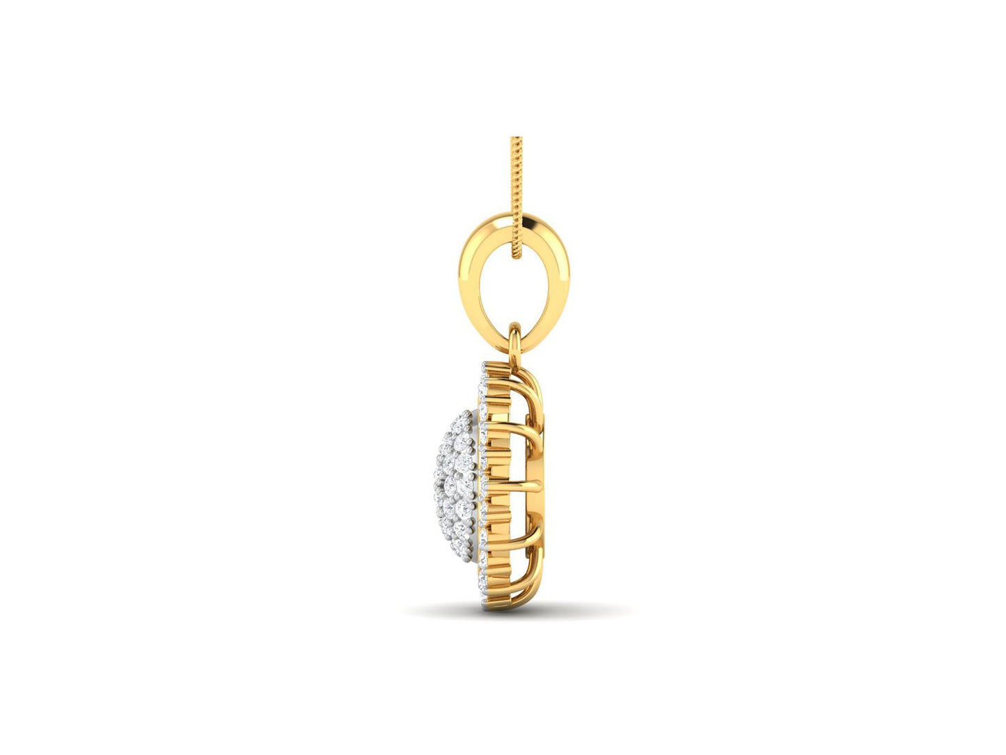 Surya Diamond Pendant - zivar.in