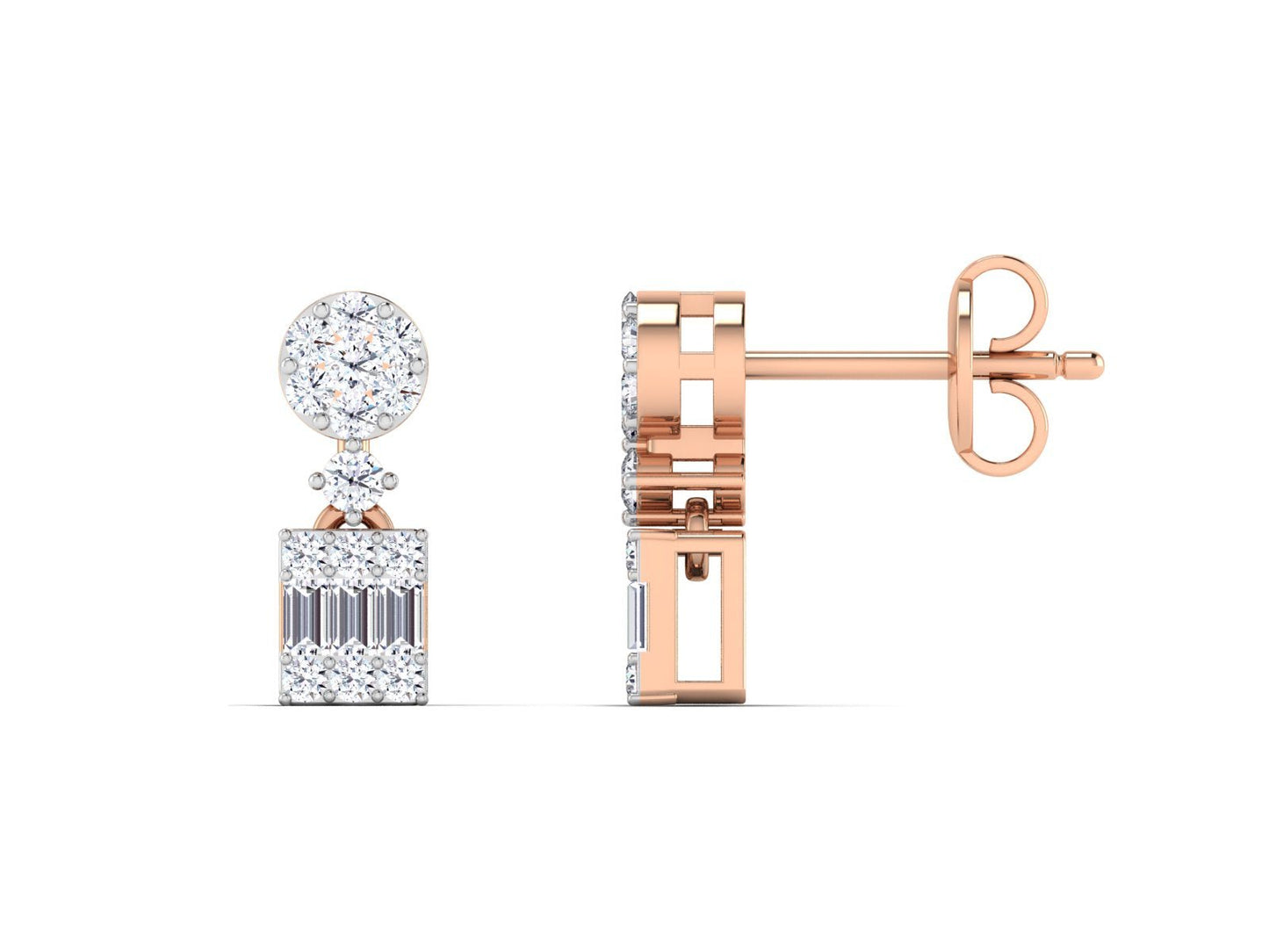 Tia Diamond Earrings - zivar.in
