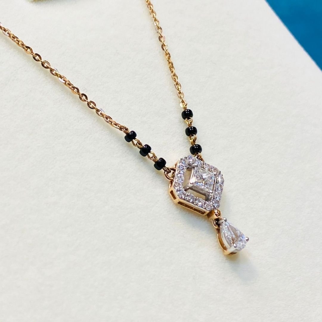 Tia Diamond Mangalsutra - zivar.in