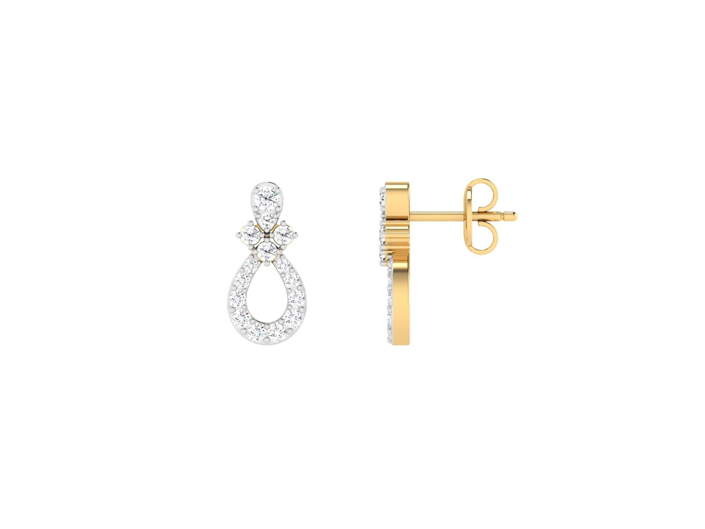 ZION DIAMOND EARRING - zivar.in