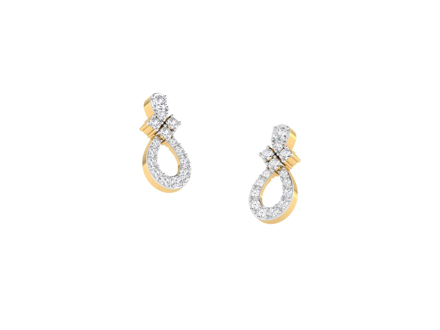 ZION DIAMOND EARRING - zivar.in