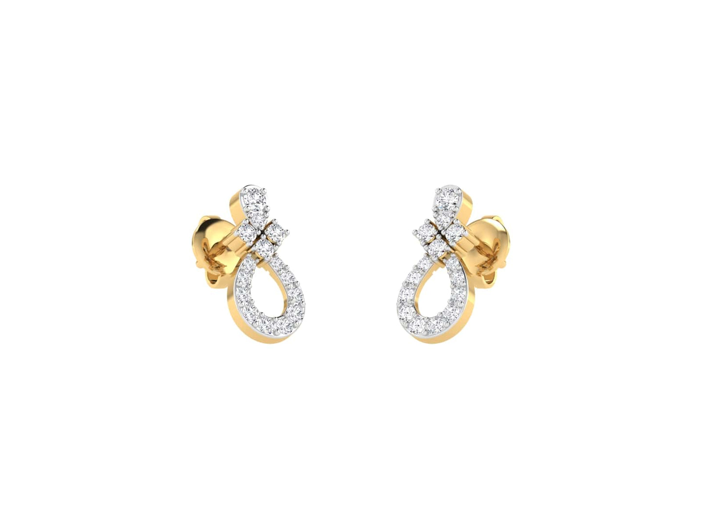 ZION DIAMOND EARRING - zivar.in