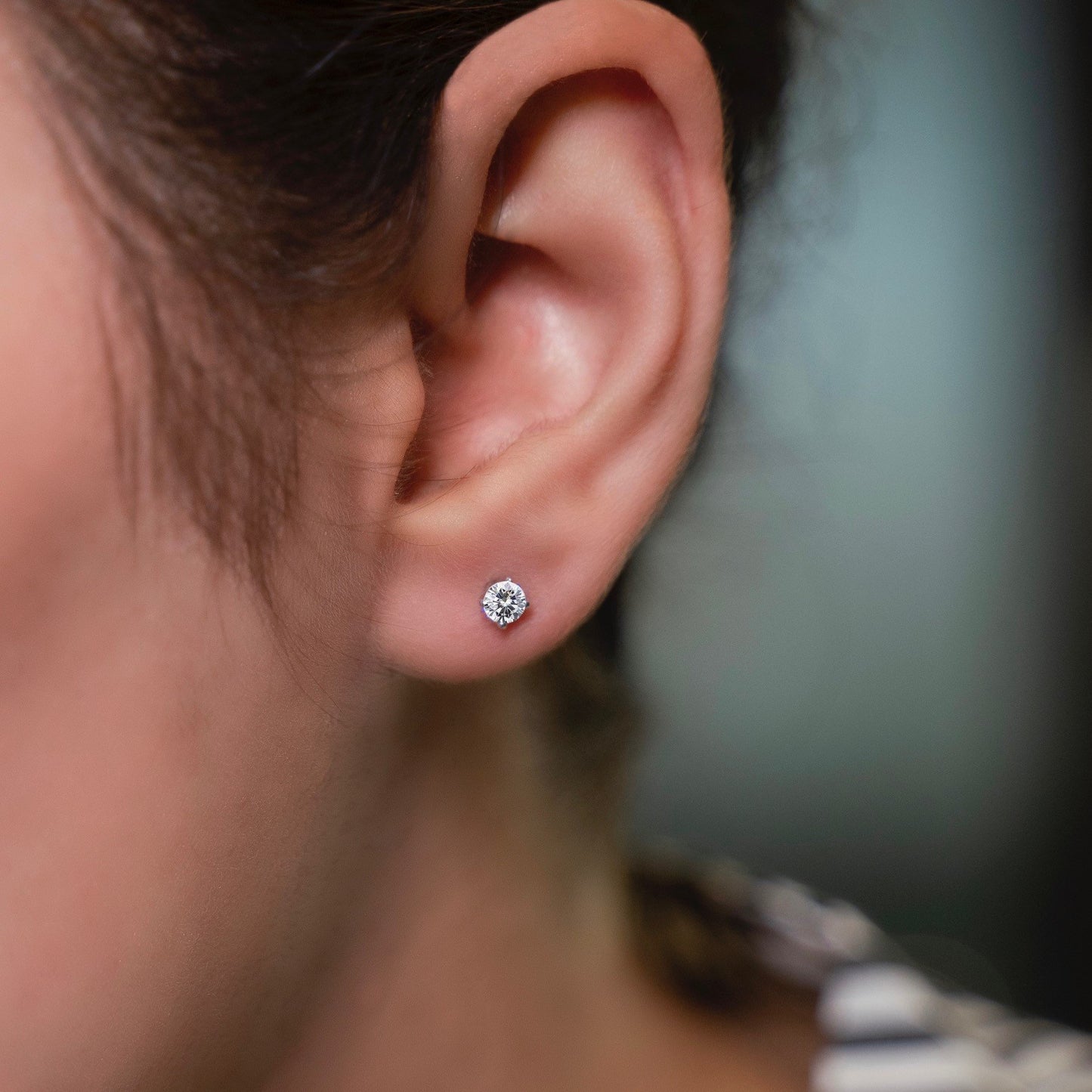 Ziva Solitaire Earring - zivar.co