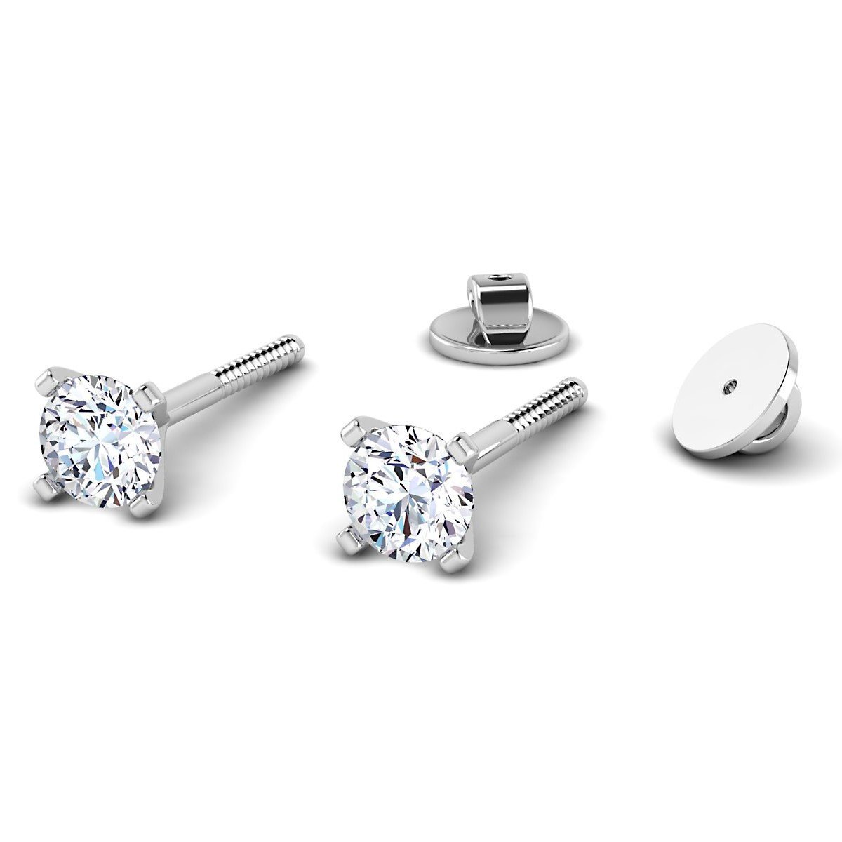 Ziva Solitaire Earring - zivar.co