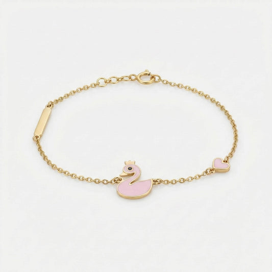 Duck Gold Bracelet