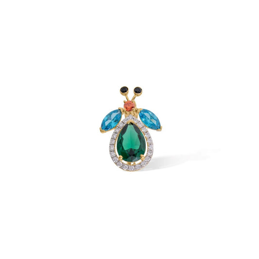 Twilight Beetle Brooch