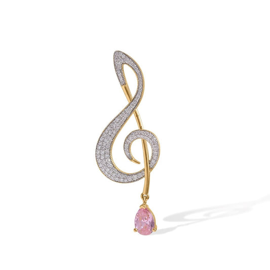 Melodia Treble Brooch