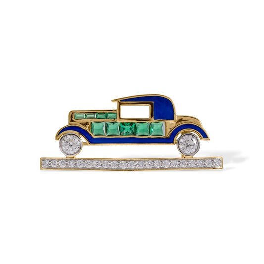 Vintage Royale Car Brooch